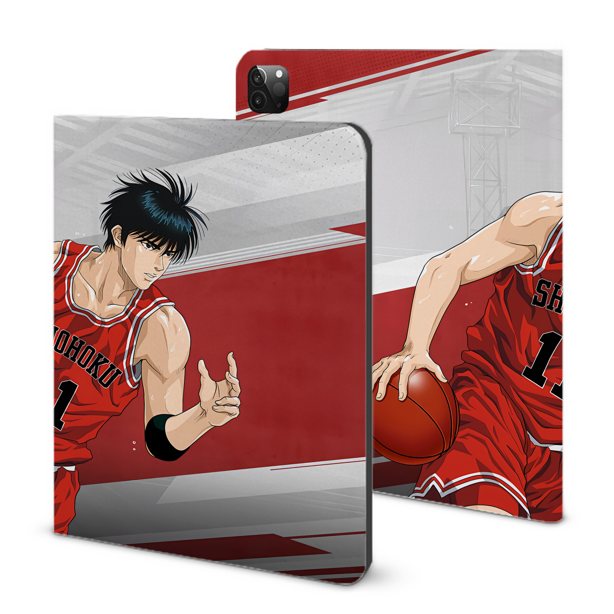 （画像用） SLAM DUNK／スラムダンク IPadケース ペンホルダー付き ブックスタイルデザイン